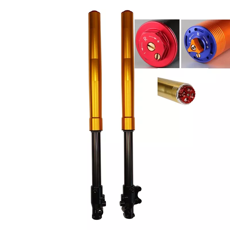 Mengapa Memilih Garpu Depan Tunggal Terbalik yang Dapat Disesuaikan untuk Sepeda Motor Anda?