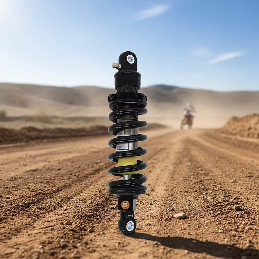 Peredam Kejut Sepeda Motor yang Dapat Disetel Rebound